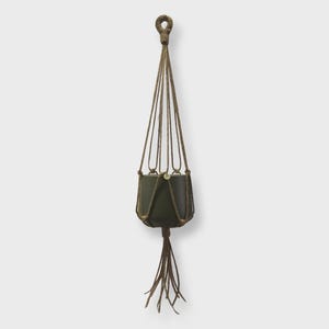 Jute Plantenhanger XL - Diverse Lengtes - Extra Dik Koord - Voor Zware Potten - Handgemaakt in Nederland - Buiten en Binnen - Exclusief Pot