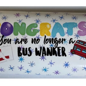 PASSED DRIVING TEST chocolate bar wrapper - digital download - print at home - Jpeg, instant gift