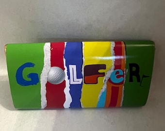 Golfer Chocolate Bar Gift: Golf Lover Present.  Golf life, teed off, golf widow,golf wanker - fathers day, Christmas, Easter