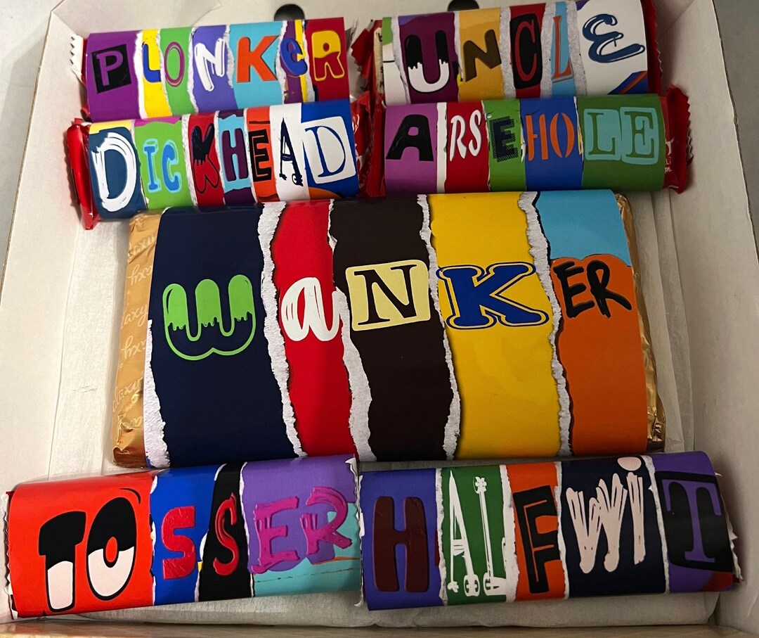 Box Rude Funny Insult Chocolate Gift Box: Novelty Rude Humor Hamper for Uncle - Etsy
