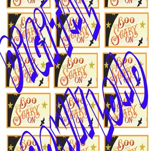 HALLOWEEN, gift tags - for party bags and candy cones- digital download JPEG file - print at home