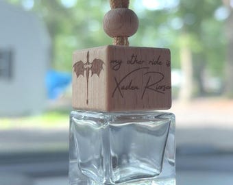 My Other Ride Is Xaden Riorson Car Diffuser / Car Air Freshener / Car Accessory / Fourth Wing / Romantasy / Bookish / BookTok / Book Lover