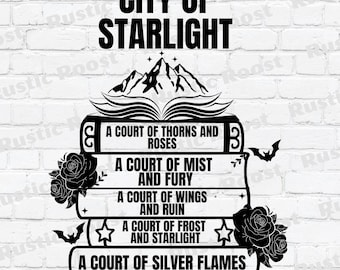 Acotar PNG SVG JPG / Book Lover / Bat Boys / Velaris / Bookworm / BookTok / Acotar / City Of Starlight / Bookish / Bookish Digital Files