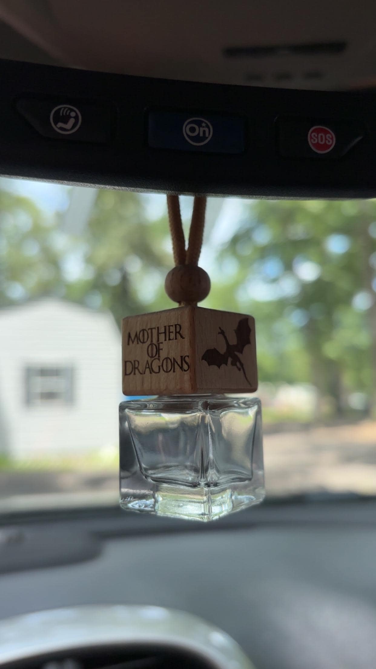 Mother Of Dragons Car Diffuser / Car Air Freshener / Car Accessory / Fourth Wing / BookTok / Book Lover / Romantasy / Mom Gift / Dragon