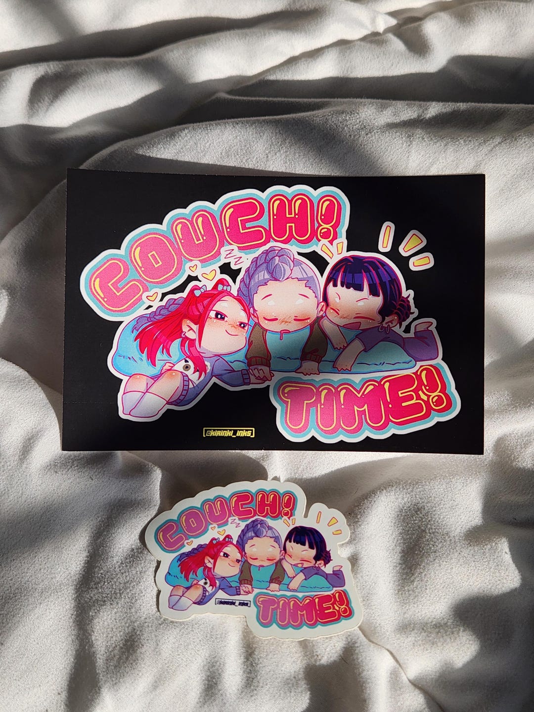 Couch Time | Huntrix | KDH Fanart