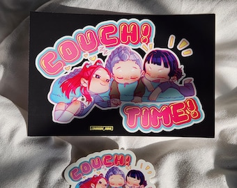 Couch Time | Huntrix | KDH Fanart