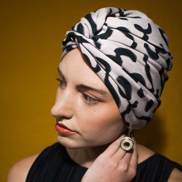 Chemo cap, Turban, Cap beanie, Head accessories, Chemo gift, Chemo head warmer, cotton, Head cover