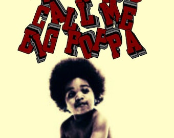 Biggie Smalls Digital Art – “I Love It When You Call Me Big Poppa” | Hip-Hop PNG & PDF Wall Print