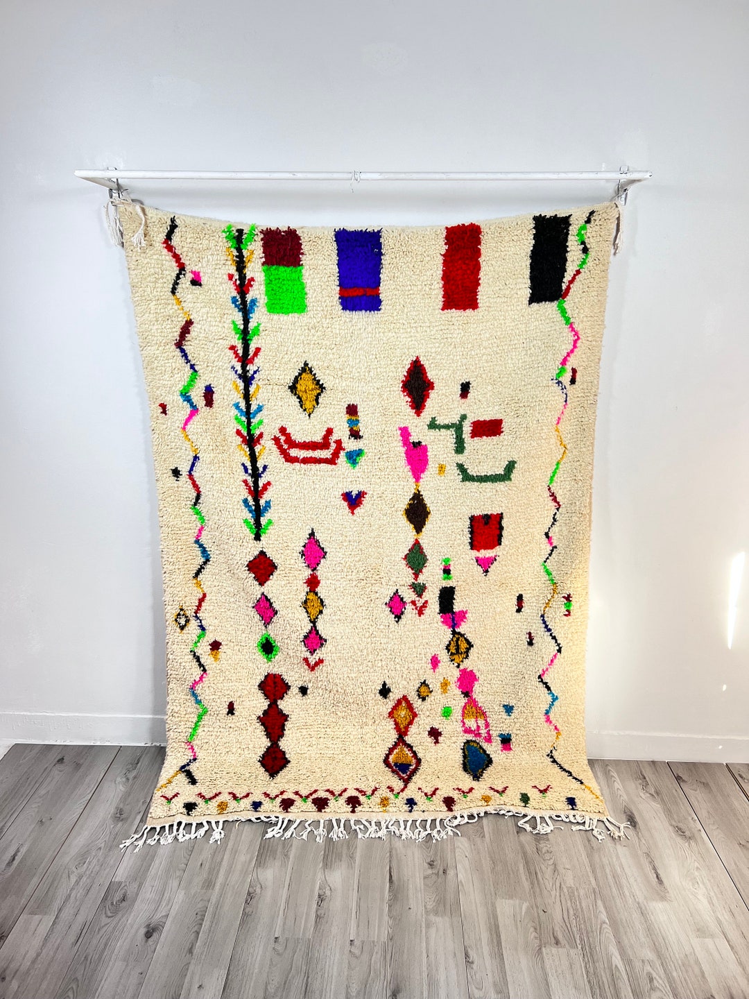 Tapis berbère coloré - Azilal 1.55m x 1.03m