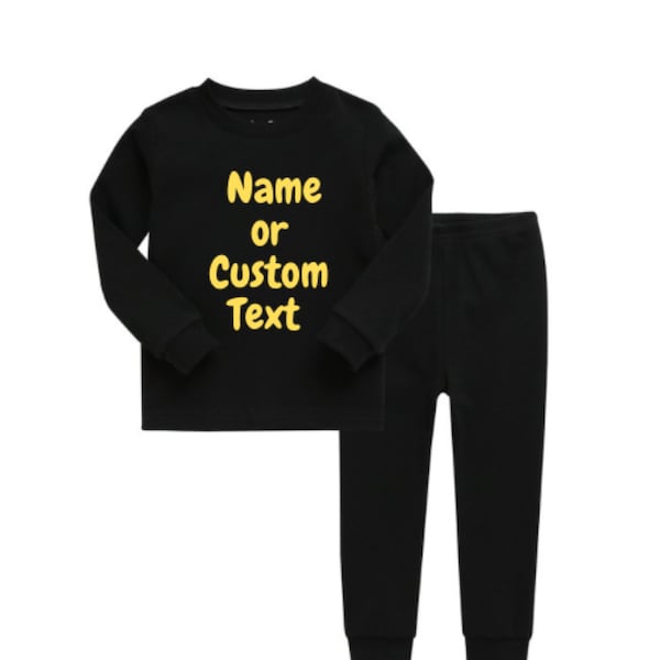 Black Girl Toddler Pajamas Etsy