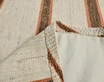 2x8 Beige & Brown Vintage Kilim Runner Rug, 2x8 Vintage Runner, 2x8 Rug, Handmade Wool Rug, 2x8 Kilim Runner, Modernist Style, Bohemian