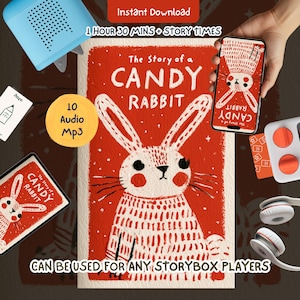 The Story of a Candy Rabbit MP3 Audiobook | Classic Children's Stories | Kids Bedtime Story | Easter Bunny | Yoto & Toniebox | Digital Gift