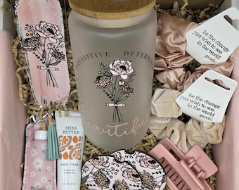 November Birthday Flower Gift Box for Women, Birth Month Idea for Mom, Make Your Own Birthday Set, Birth Flower Coffee Cup for Best Friend
