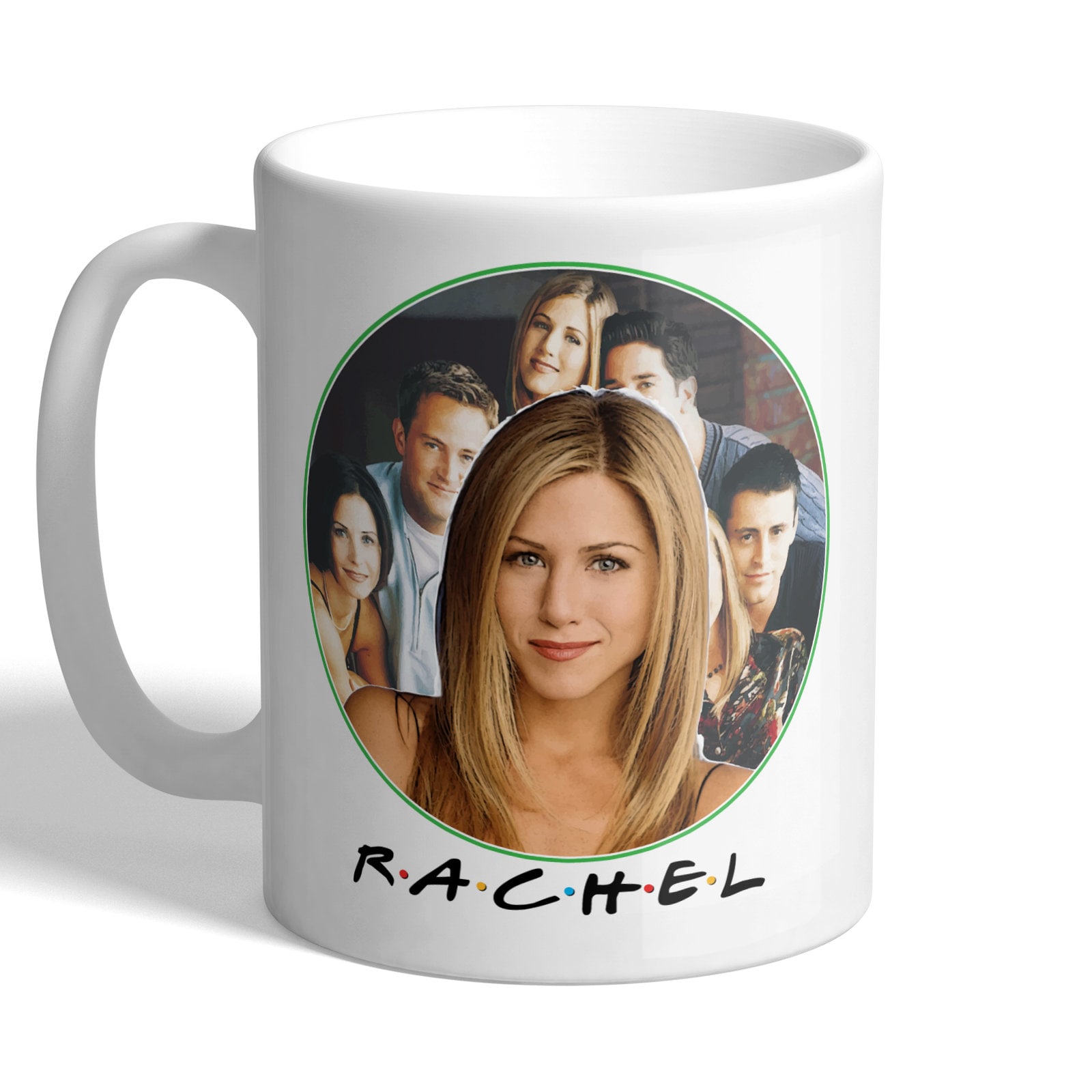 FRIENDS Monica Rachel Best Friends Mug Set Red White - View #8