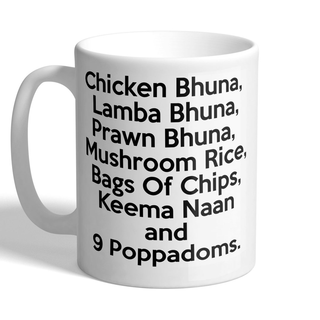 Chicken Bhuna Lamb Bhuna and 9 Poppadoms Smithy Indian Etsy