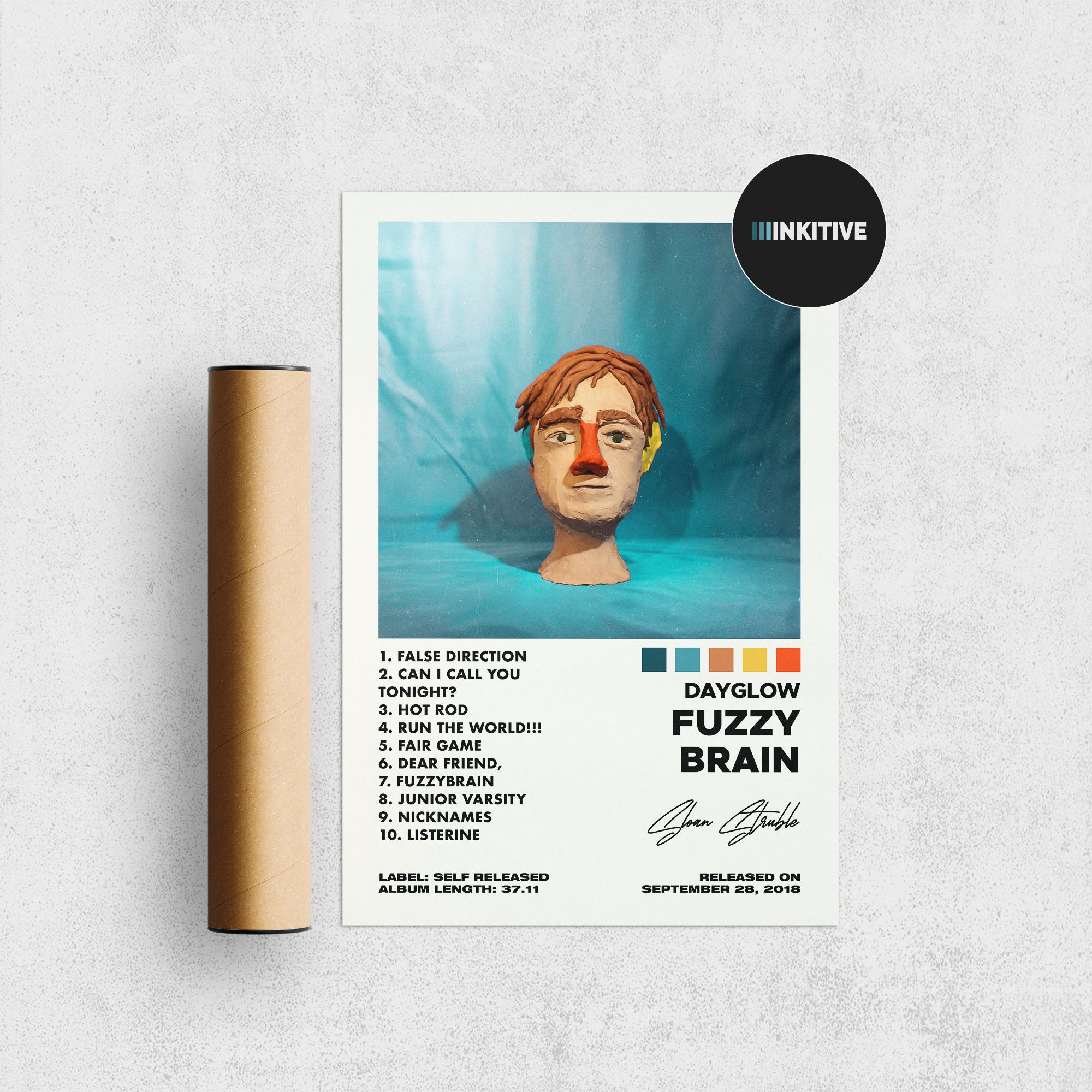 Discover Dayglow Poster, Fuzzybrain Poster