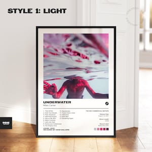 Custom Album Poster | Choose Your Own Album, Music Wall Art, Album Cover Print, Personal Album Gift, Home Decor, AP2 image 2
