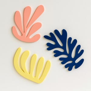 Decorações de parede orgânicas para montar, decoração moderna para paredes de sala de estar, ideia de decoração em estilo artístico e de design, ideia de presente