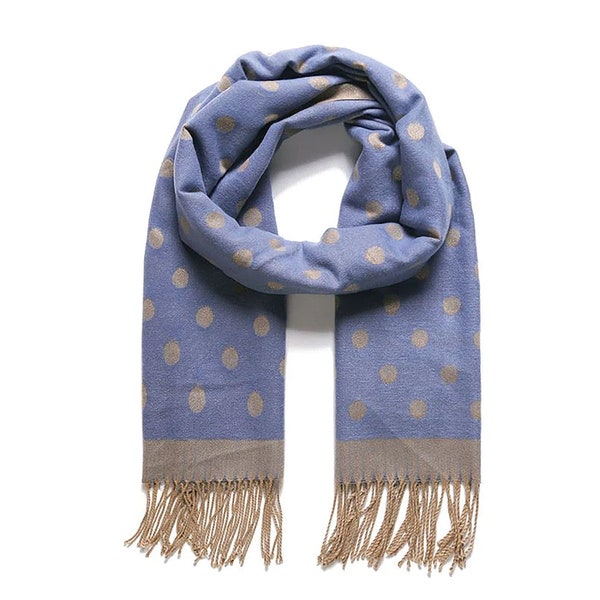 Polka Dots Scarf - Etsy