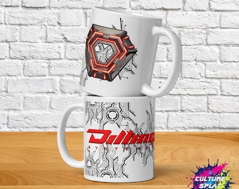 Dillinger Systems Mug – Tron Inspired Coffee Cup | Retro Sci-Fi Movie Fan Gift