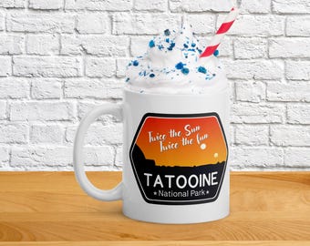 Tatooine Sunset National Park Mug