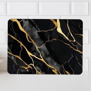 Marble Chopping Board, Black Marble Cutting Board, Marble  Chopping Board, Modern Cutting Board, Mother's Day Gift, Tempered Glass Print,