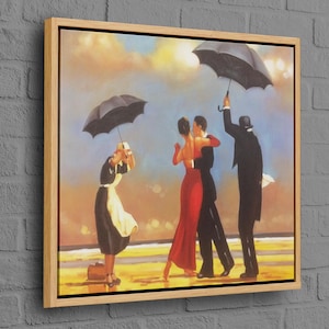 The Singing Butler 3D Canvas, opera d'arte di Jack Vettriano, regalo per il giorno di San Valentino, famoso poster su tela, arte per la decorazione della camera da letto,