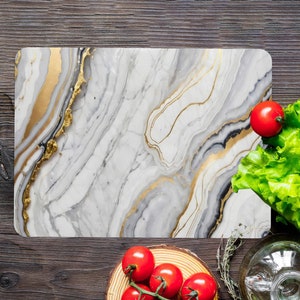 Alcohol Ink Serving Board, Marble Pattern Chopping Board, Marble Pattern Serving Board, White Marble Cutting Board, Custom Chopping Board,