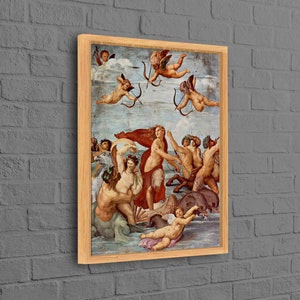 Raphael Sanzio, Reproduction Canvas, Famous Wall Art, Oil Painting Print, Classic Art Canvas, Angel Wall Art, Vintage Printed,