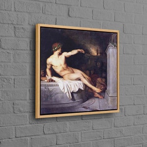 Alexandre Cabanel, Reproduction Wall Art, Famous Canvas Art, Naked Man Art Canvas, Vintage Canvas,