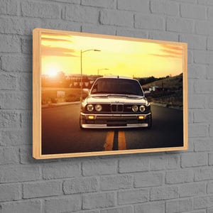 Living Room Wall Art, Trendy Canvas Poster, Boy Room Wall Decor, Garage Canvas Art, Car Lover Gift 3D Canvas, Wall Decoration,