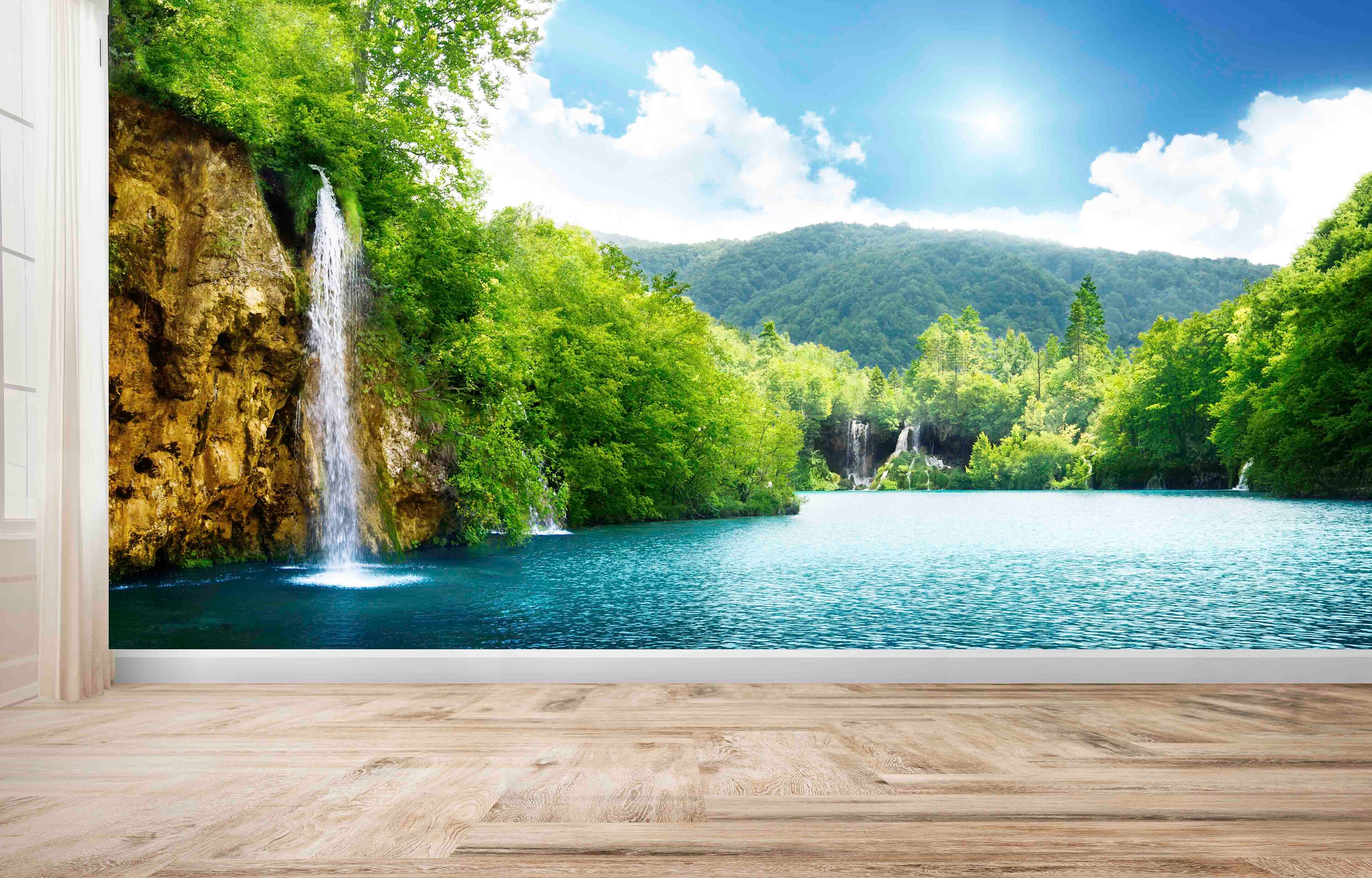Download Free Android Wallpaper 3D Waterfall  2250  MobileSMSPKnet