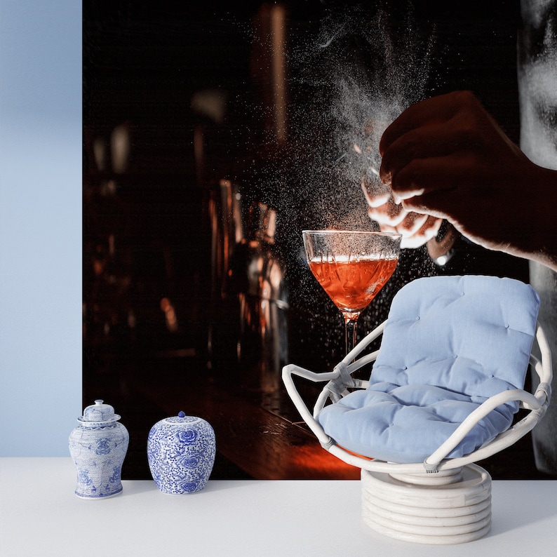 Buy Drink Wall Art, Peel and Stick Wallpaper, Drink Glass Wall Decals