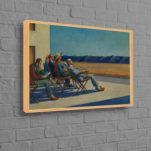Moderne Kunst Leinwand, Abstrakte Leinwand Poster, Reproduktion Wandbehänge, Menschen in der Sonne Wandbehang, Baby Jungen Geschenk,