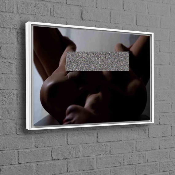 Sexy Woman Wall Decor, Sexy Wall Art, Erotic Artwork, Naked Woman Art, Naked Breast Poster, Nude Poster, Naked Woman Photo Print, Mature Art