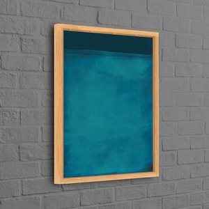 Minimal Canvas Poster, Modern Wall Hangings, Mark Rothko 3D Canvas, Reproduction Canvas Print, Personalized Gift For Him,