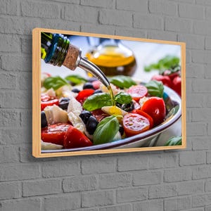 Moderne Wandbehänge, Lebensmittel Poster, Baby Girl Geschenk, Geschenke, Tomate Wand Kunst, Salat Poster, Raum Dekor Leinwand Kunst,