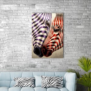 Modern Glass Printing, Zebra Tempered Glass, Family of Zebra Glass Printing, Animal Glass Decor, Glass Custom For Art, Printable Wall Art,