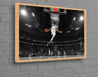 Motivation Wanddekor, Giannis Dunk Leinwand Dekor, Wandkunst, Leinwand Kunst, Wand Kunst Leinwand, Giannis Antetokounmpo, Basketball Leinwand Dekor,