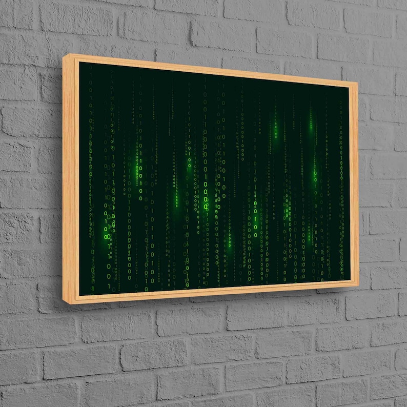 Computer Science, Binär Code, Matrix Code, Digital Art, Digital Art, Digital Art, Digitaldruck, Digital Art, Digitaldruck, Digital Art Bild 1
