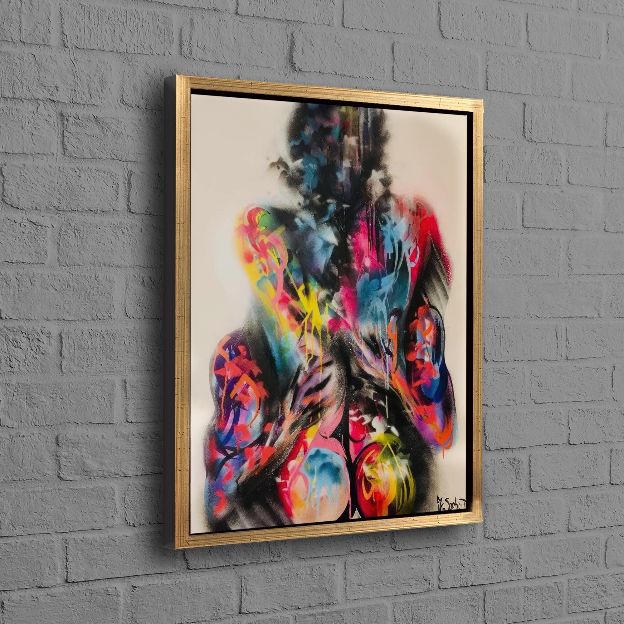 Graffiti Wall Decor Sexy Couple Art Contemporary Art Decor Couple Graffiti Wall Decor Sexy Couple Art Contemporary Art Decor Couple