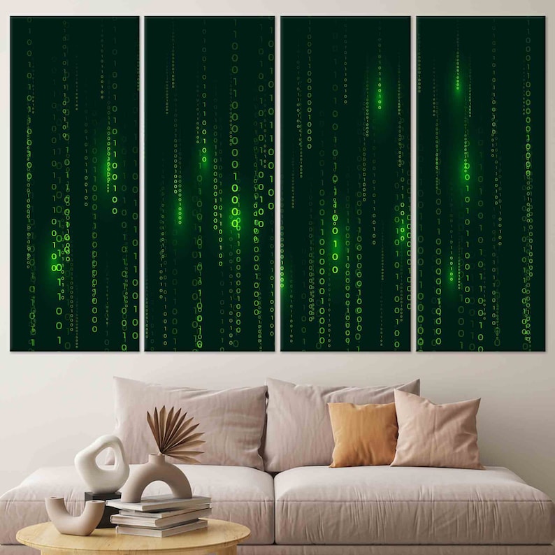 Computer Science, Binär Code, Matrix Code, Digital Art, Digital Art, Digital Art, Digitaldruck, Digital Art, Digitaldruck, Digital Art Bild 3