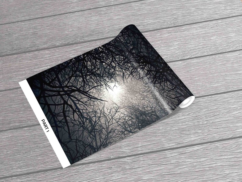 Buy Forest Landscape Wallpaper, Wallpaper Art, Landscape Paper Art