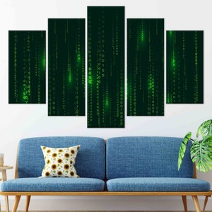 Computer Science, Binär Code, Matrix Code, Digital Art, Digital Art, Digital Art, Digitaldruck, Digital Art, Digitaldruck, Digital Art Bild 5