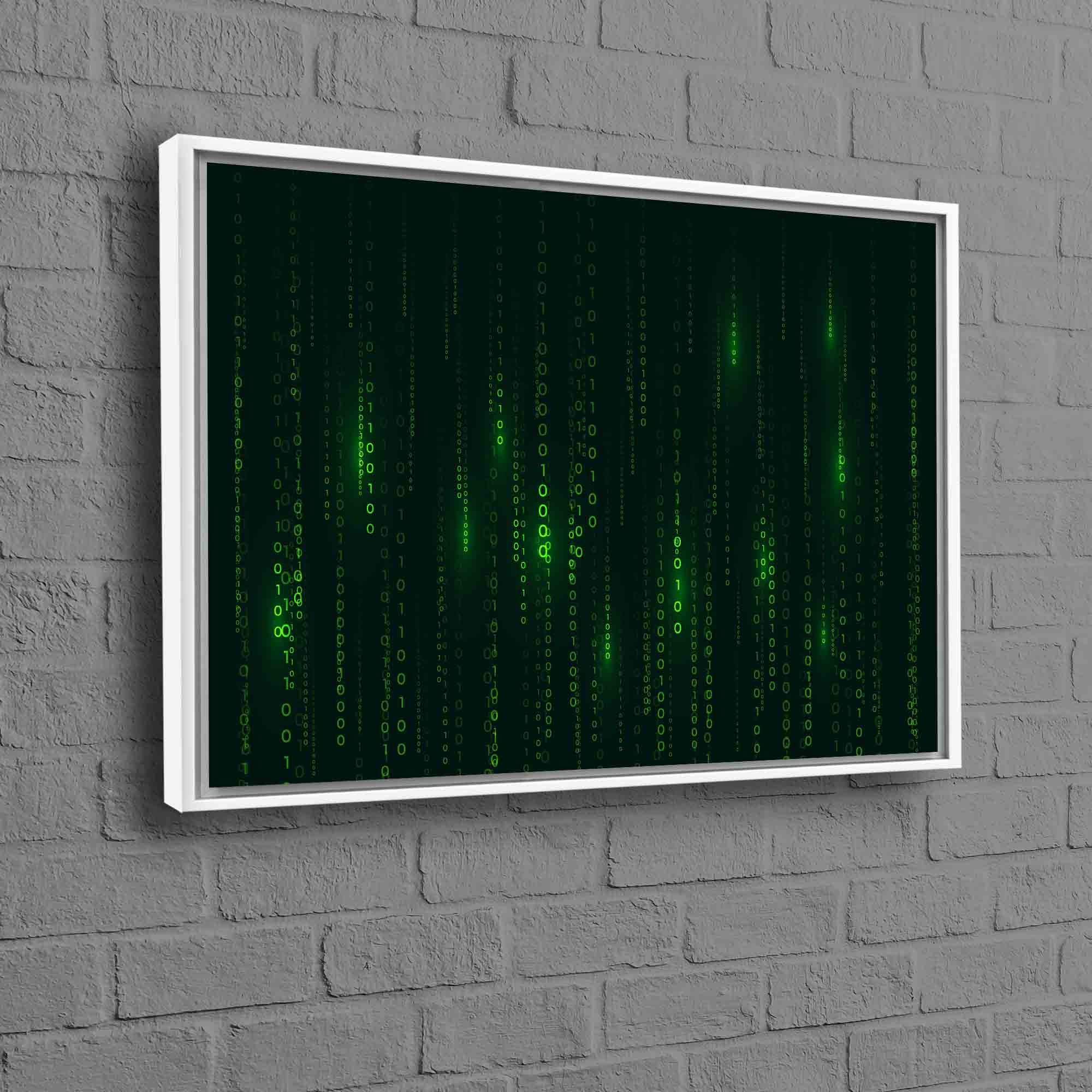 Computer Science Wall Art, Binary Code Canvas Gift, Personalized Gift ...