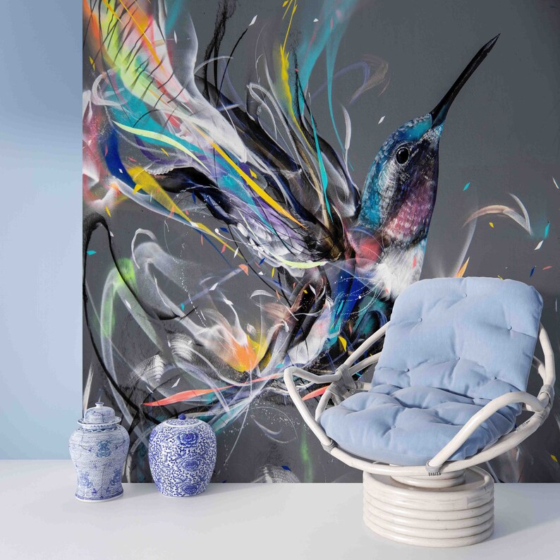 Buy Trendy Wall Decals, Animal Mural, Gift for Him, Modern Wall