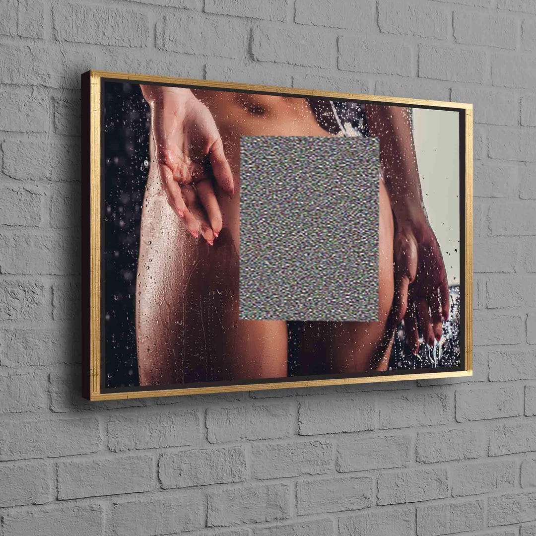 Naked Woman Butt, Naked Butt Canvas, Sexy Photo Poster, Naked Woman Canvas, Erotic Poster