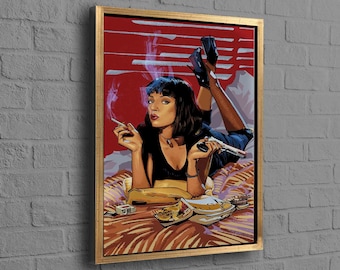 Pulp Fiction Poster - Etsy