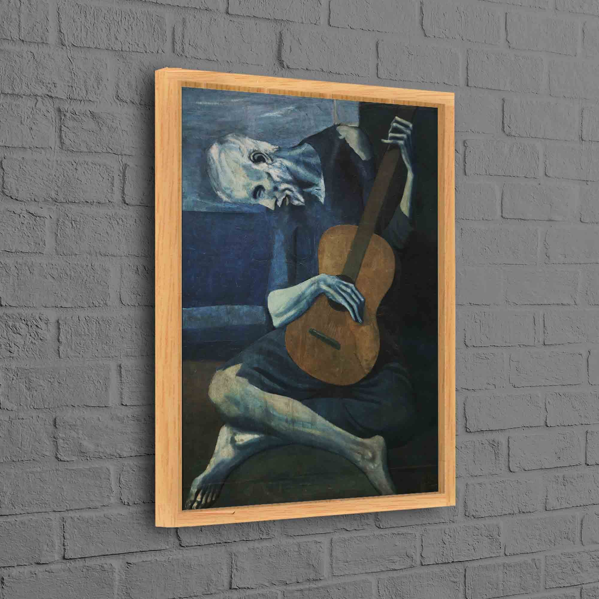 Picasso blue guitar - Etsy 日本