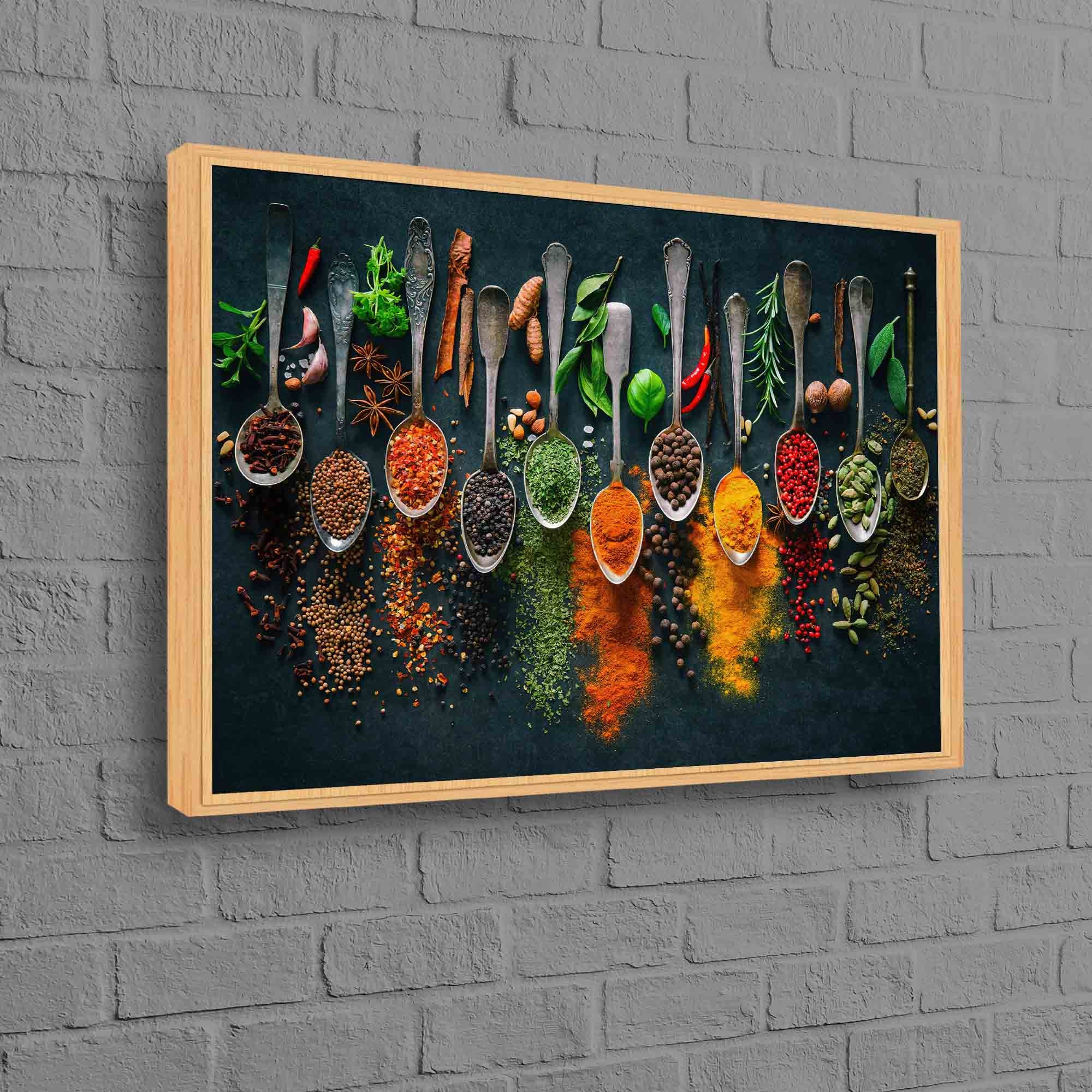 Aromatic Spices Wall Art　ビンテージ　アート Aromatic Spices Wall Art ビンテージ アート Spices Wall Art